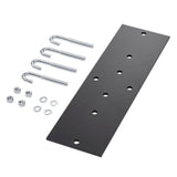 Ladder Rack, Rack-to-run Mounting Plate By nVent Hoffman LRRMPBLK