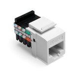 EXTREME™ Cat 6A QUICKPORT™ Jack, Channel-Rated, White By Leviton 41108-RW5