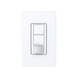 Occupancy Sensor Switch Dimmer, PIR, White By Lutron MS-OPS6-DDV-WH