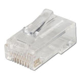 CAT5e RJ-45 8P8C Modular Plugs, 25/Card By Ideal 85-346