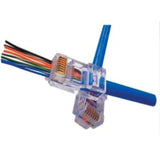 Modular Plug, EZ-RJ45 Cat 5e, 24AWG By Platinum Tools 100003C