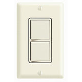 15A, 120V Decora Comb. Rocker (1) Switch, 3-Way Light Almond By Leviton 5641-T