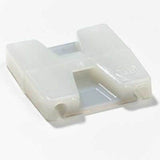 Cable Tie Mounting Base, 2-Way, Self-Adhesive Mount, .19 IN W Tie By Thomas & Betts TC5342A