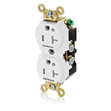 Controlled Duplex Receptacle, 2 Plug Controlled, White By Leviton 5362-2PW