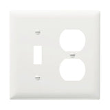 Trademaster Plate, 2 Gang, White By Pass & Seymour TP18-W