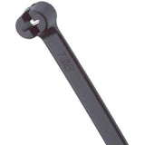 High Performance Cable Tie, Black, Nylon 6.6, 18