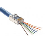 EZ-RJ45 STP Cat5e/6 Connector Shielded By Platinum Tools 100021C