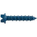 Hex Washer Head Screw, Blue, 1/4