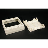 Device Box, 2-Gang, 2300 Series Raceway, White By Wiremold 2347-2-WH