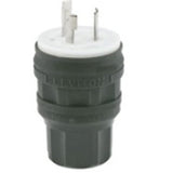 Locking Plug, 30A, 250V, 2P3W, Wetguard By Leviton 28W48-B