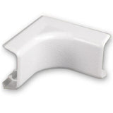 90° Internal Elbow / 400 Series Raceway, PVC, White By Wiremold 417-WH